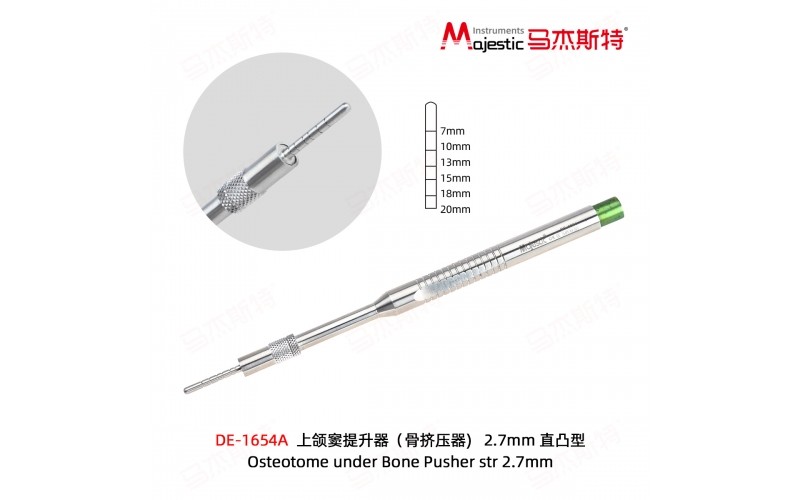Osteotome under Bone Pusher