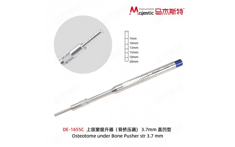 Osteotome under Bone Pusher