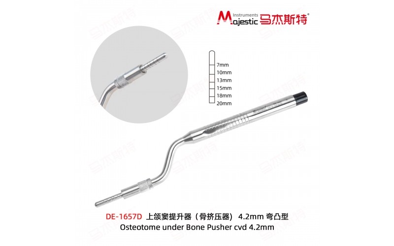 Osteotome under Bone Pusher