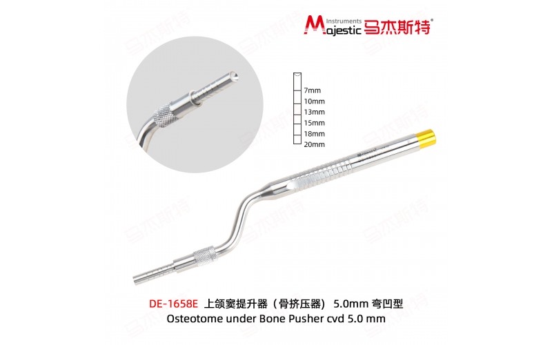 Osteotome under Bone Pusher