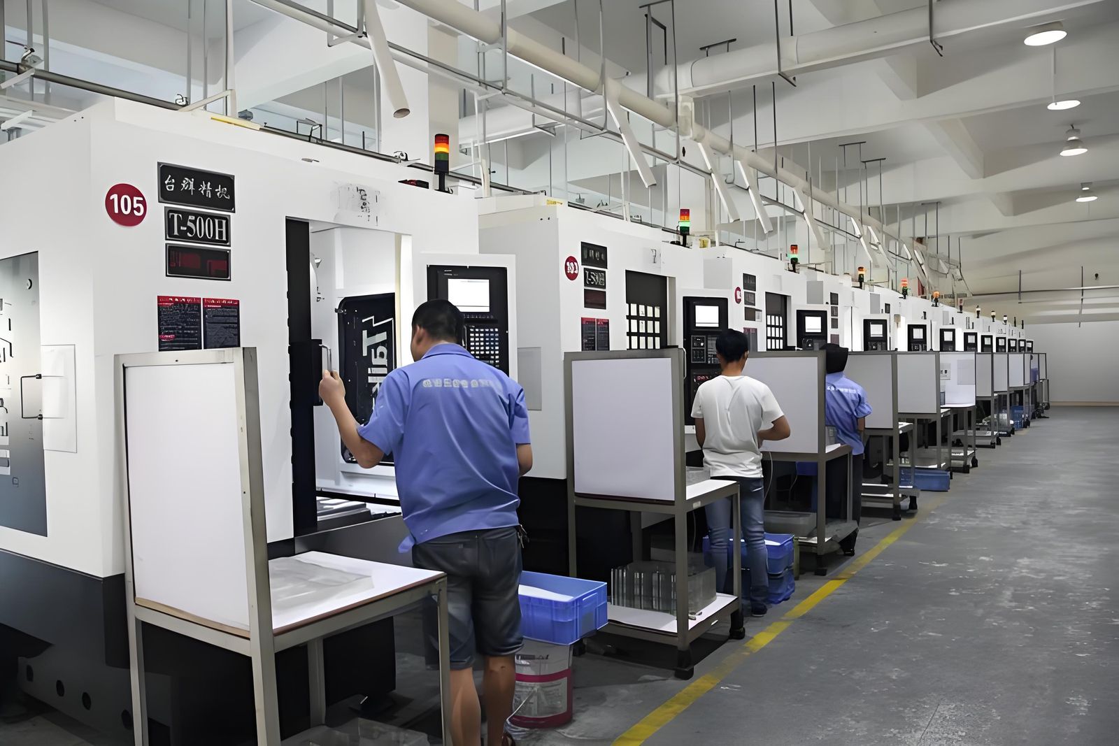 خط إنتاج التصنيع الدقيق بالتحكم الرقمي CNC في Majestic