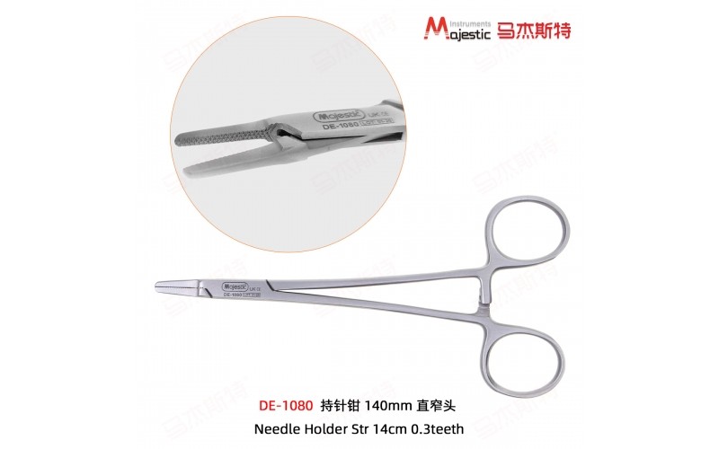 Needle Holder Str 14cm 0.3teeth