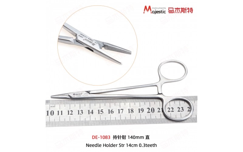 Needle Holder Str 14cm 0.3teeth