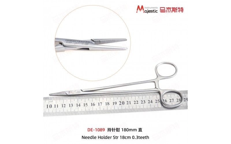 Needle Holder Str 18cm 0.3teeth