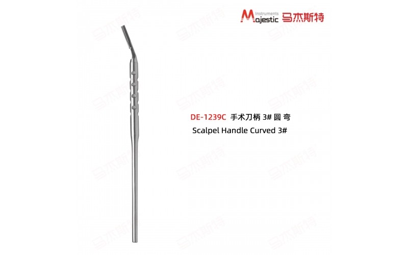 Scalpel Handle Curved 3#
