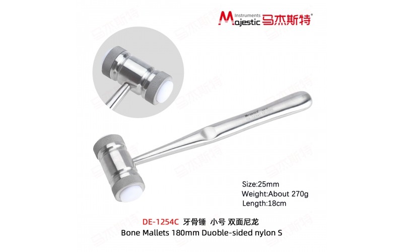 Bone Mallets 180mm Duoble-sided nylon S