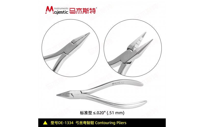 Jarabak Pliers Wire size: < = .020" (.51 mm)
