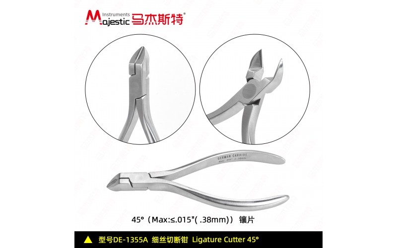 Ligature Cutter 45° Max:≤.015"( .38mm) TC