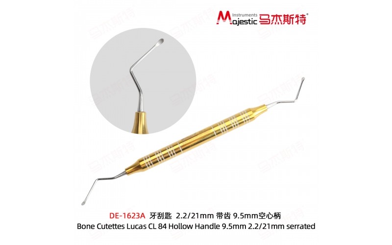 Bone Cutettes Lucas CL 84 Hollow Handle 9.5mm 2.2/21mm serrated