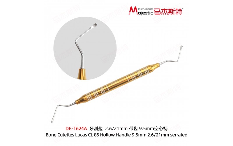 Bone Cutettes Lucas CL 85 Hollow Handle 9.5mm 2.6/21mm serrated