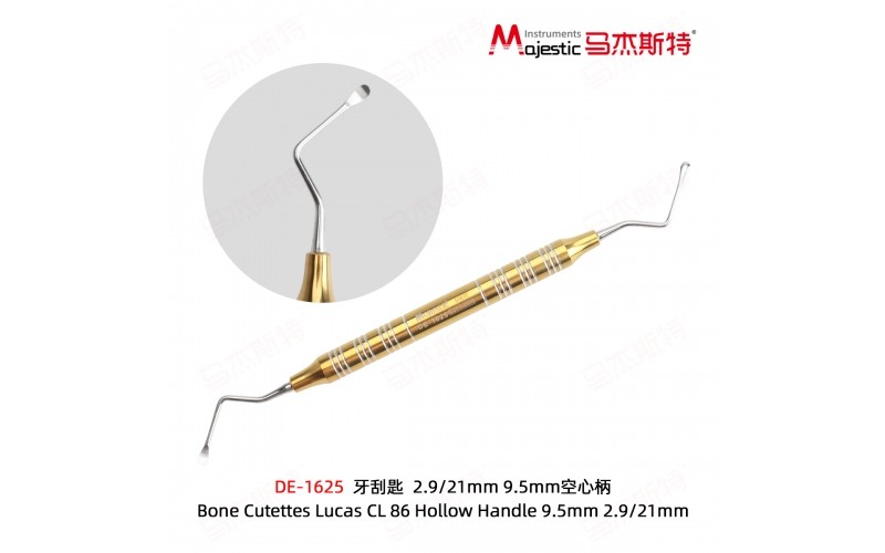 Bone Cutettes Lucas CL 86 Hollow Handle 9.5mm 2.9/21mm