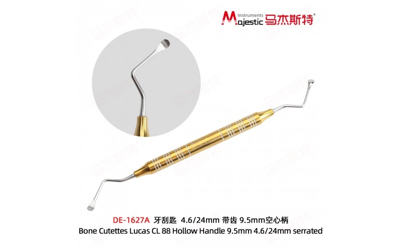 Bone Cutettes Lucas CL 88 Hollow Handle 9.5mm 4.6/24mm serrated