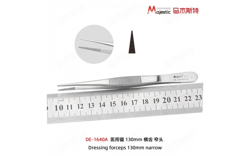 Dressing forceps 130mm narrow