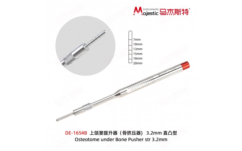 Osteotome under Bone Pusher str 3.2mm