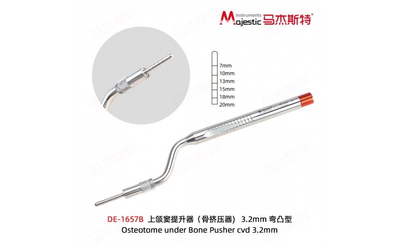Osteotome under Bone Pusher cvd 3.2mm