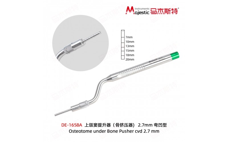 Osteotome under Bone Pusher cvd 2.0 mm