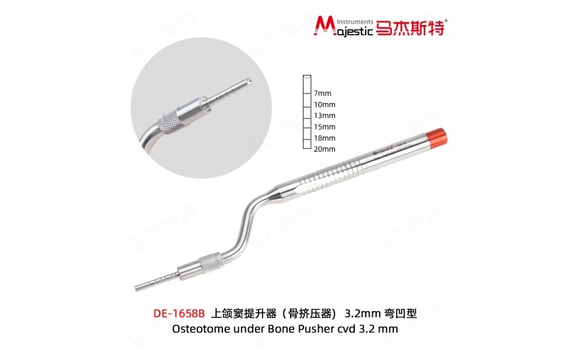 Osteotome under Bone Pusher cvd 2.7 mm