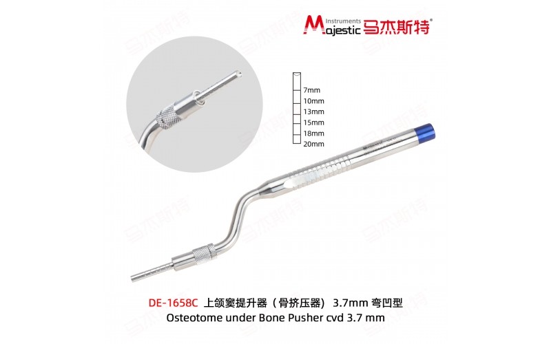 Osteotome under Bone Pusher cvd 3.2 mm