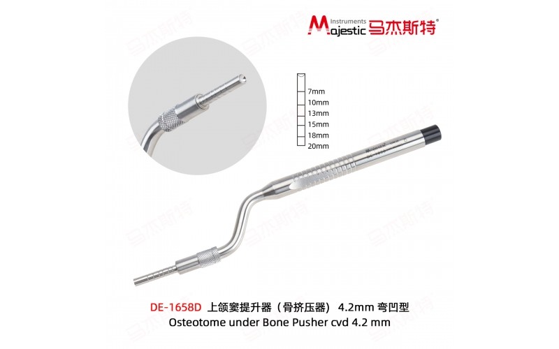 Osteotome under Bone Pusher cvd 4.2 mm
