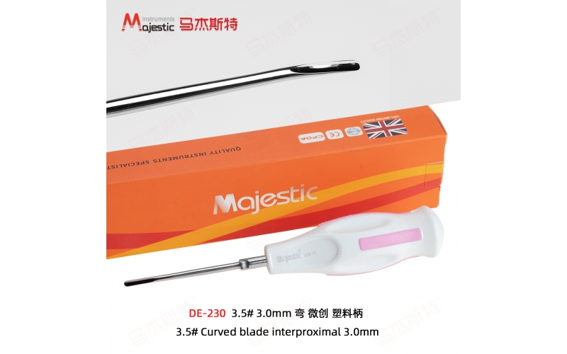 3.5# Curved blade interproximal 3.0mm