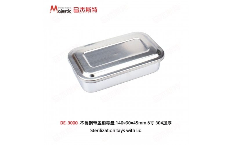 Sterilization trays with lid
