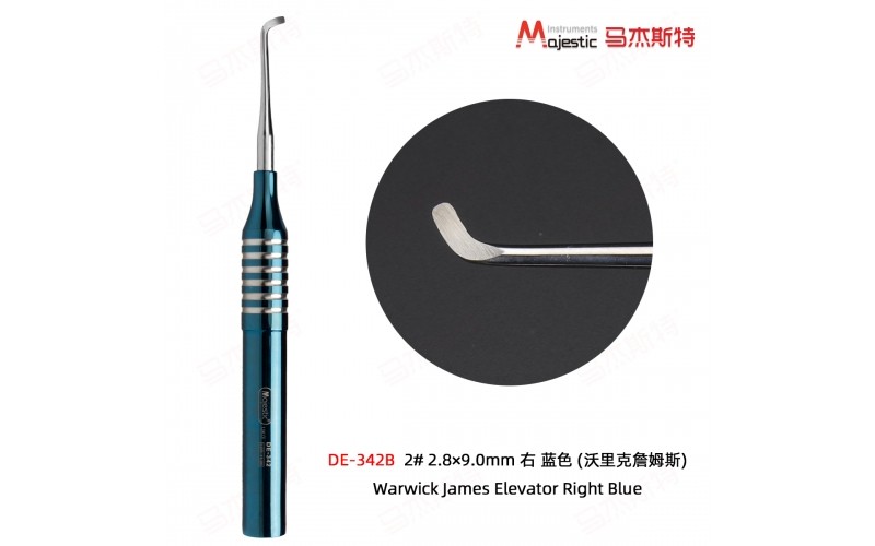 Warwick James Elevator Right Blue