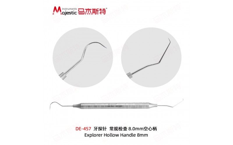 Explorer Hollow Handle 8mm